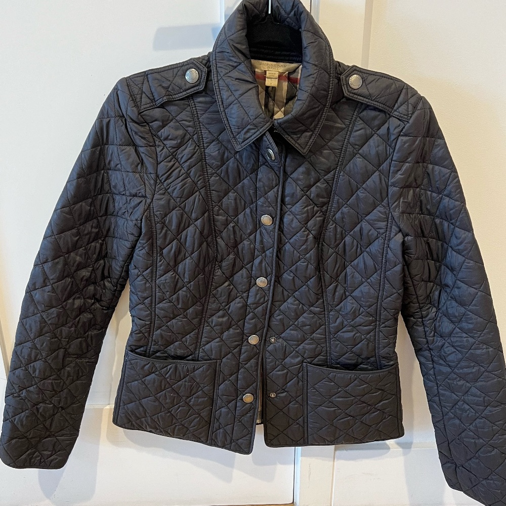 Burberry Brit Kencott Quilted Size Small/Petite Women's Jacket